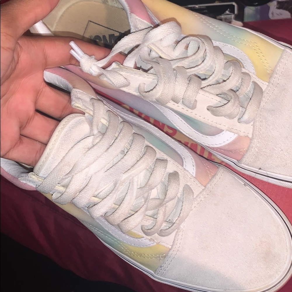 Vans off white tie die